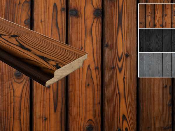 Fassadenprofil DRAGONwood Kiefer-Fichte