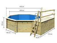 Vorschau: Pool Holzpool Modell 2 Variante C kdi mit 2-teiliger Sonnenterrasse Vorschau: Pool Holzpool Modell 2 Variante C kdi mit 2-teiliger Sonnenterrasse