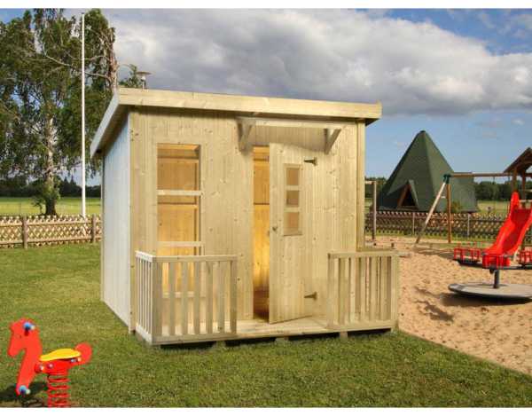 Spielhaus Harry 3,1 m² naturbelassen