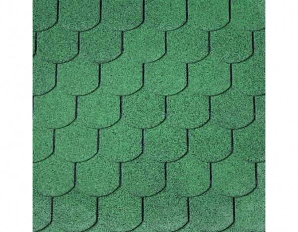 Dachschindeln Biberschwanz grün