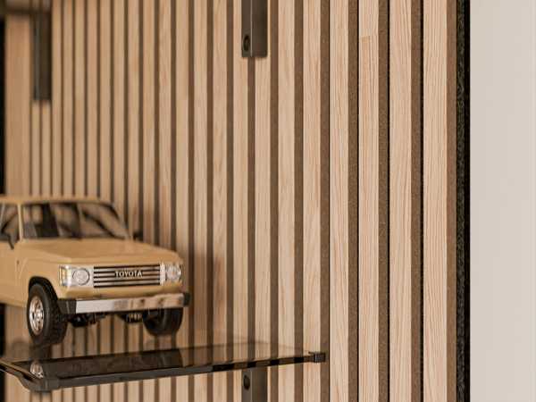 Akustikpaneele Wandverkleidung Light Oak