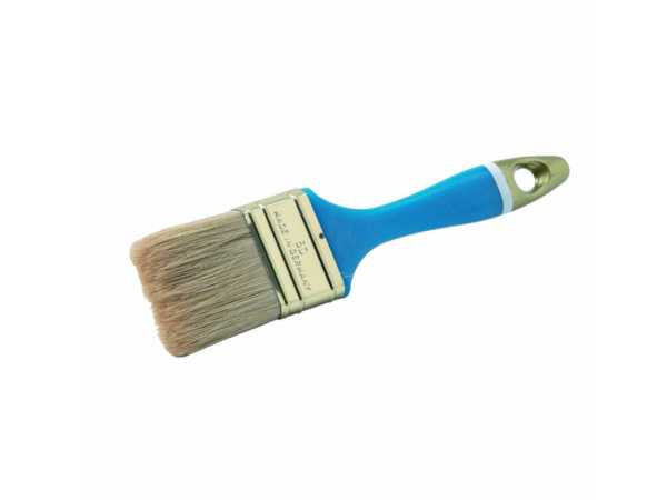 Flachpinsel blau