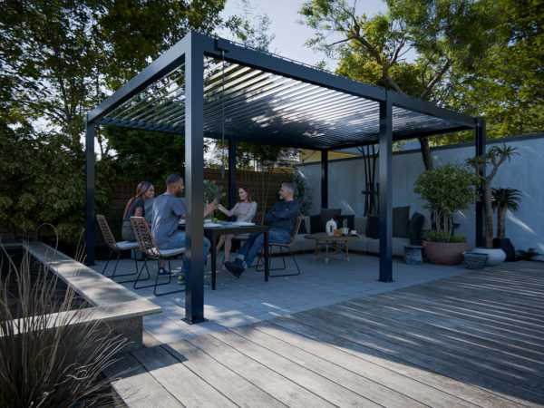 Alu-Pergola "4x6" Anthrazit