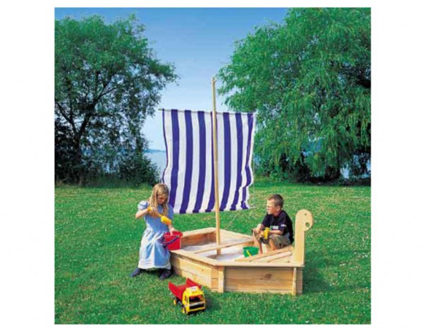 Sandkasten "Störtebeker" mit Segel