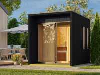Vorschau: Saunahaus Catalina 73 mm schwarz Vorschau: Saunahaus Catalina 73 mm schwarz