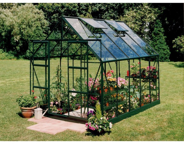 Gewächshaus "Magnum 108" 8,3 m² 3 mm Sicherheitsglas alu