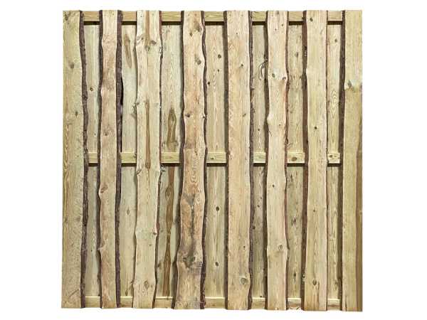 Sichtschutzzaun Rustic Kiefer KDI