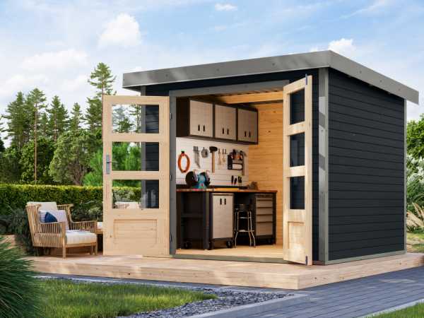 Gartenhaus Jupiter 3 19 mm