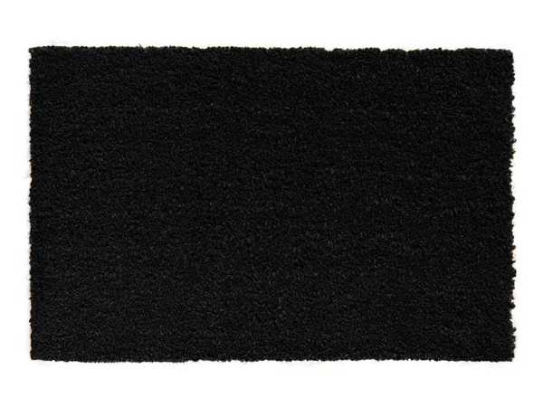 Kokosmatte Schwarz Fußmatte Fußabtreter Schmutzfangmatte Türmatte Fußabstreifer