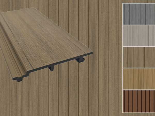 WPC Wandverkleidung Standard Antique coextrudiert WPC Wandverkleidung Standard Antique coextrudiert