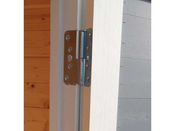 Gartenhaus Punta 2 19 mm hellgrau