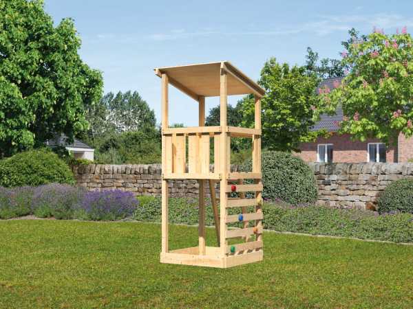 Spielturm Anna naturbelassen mit Varianten