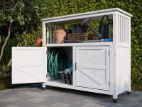 Vorschau: Geräteschrank "Jason" weiß für Innen- und Außenbereich Vorschau: Geräteschrank "Jason" weiß für Innen- und Außenbereich
