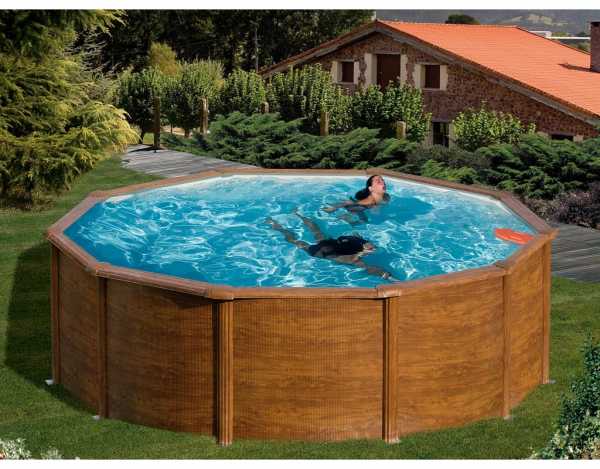Poolset Feeling Holzoptik