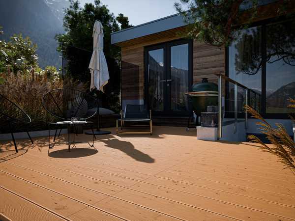 Terrassendiele kanadische Lärche