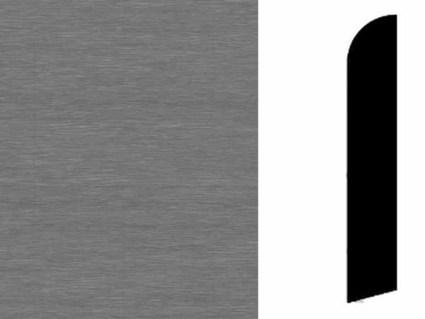 Sockelleiste Trend Line Black Dekor