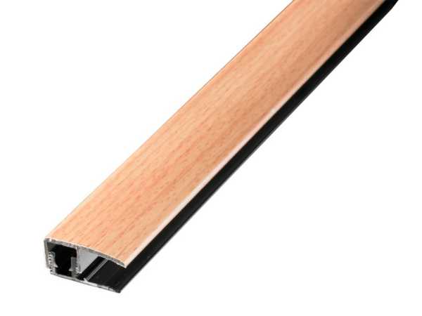 Abschlussprofil PROVARIOclip Universal Dekorfolie Buche