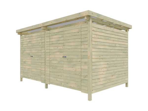 Gerätehaus Riga 9 mm kesseldruckimprägniert