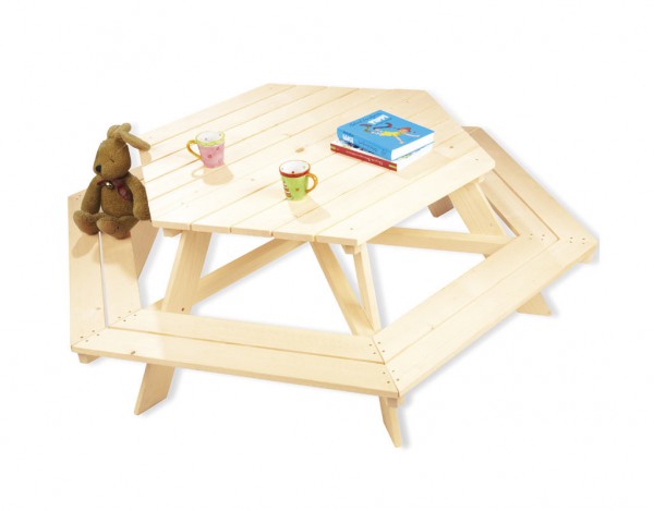 Kindersitzgarnitur Nicki 6-Eck