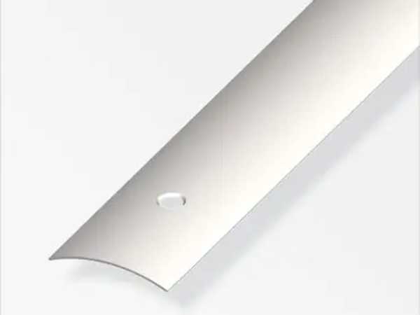 Übergangsprofil Edelstahl für Teppich