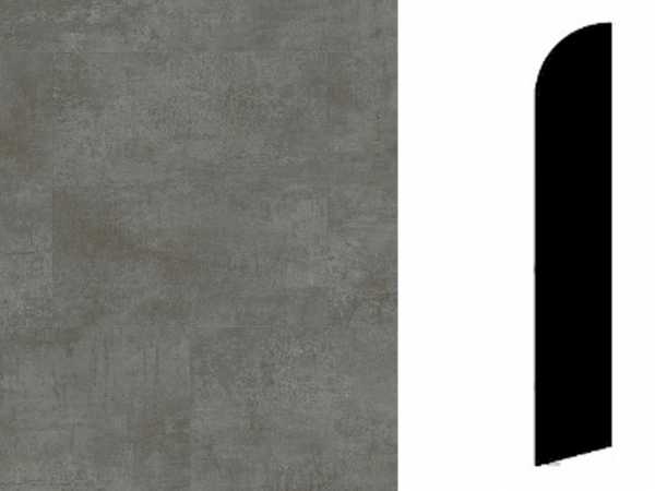Sockelleiste Oxide Black Steel Dekor