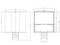 Vorschau: Stelzenhaus Toby inkl. Rutsche grün Vorschau: Stelzenhaus Toby inkl. Rutsche grün