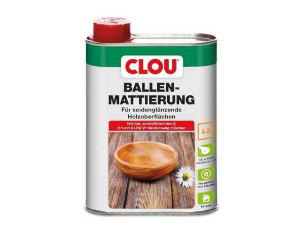 Ballen-Mattierung farblos L2