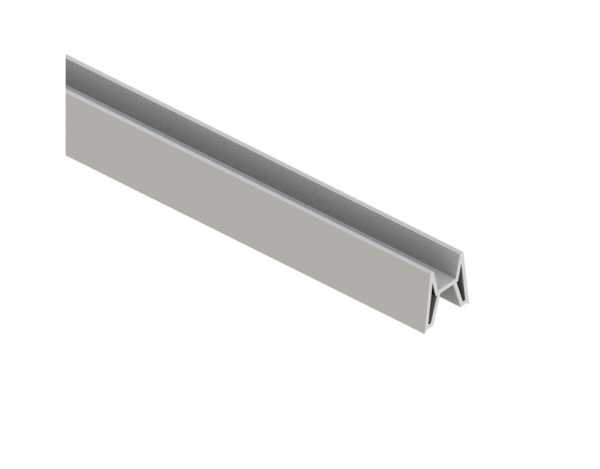 SYSTEM Dekoprofil-Adapter Farbe silber