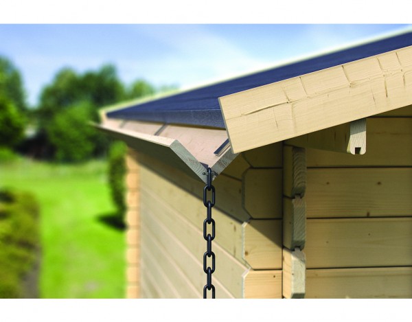 Holzdachrinnen-Set für Satteldächer, kdi