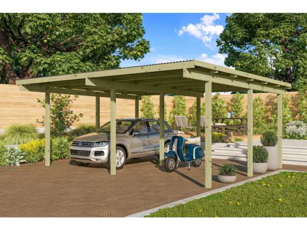 Carport Doppelcarport 1 ECO