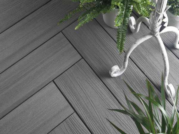 Terrassendiele WPC Harmony Ocean Grey