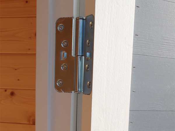 Gartenhaus Punta 1 19 mm hellgrau