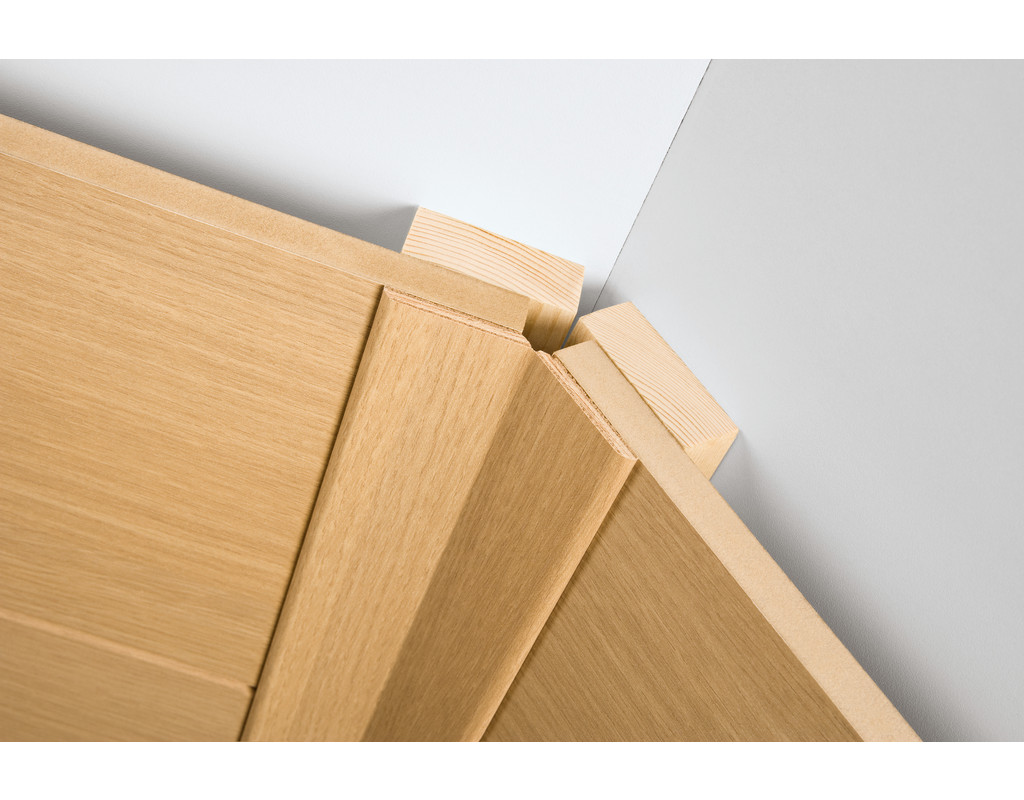 Wand- und Deckenleiste Birke 632 Echtholzfurnier | Wandabschlussleisten