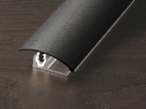 Anpassungsprofil PROVARIOclip Universal Aluminium Schwarz matt