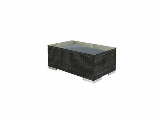 Loungetisch "Catagena" mit Glasplatte