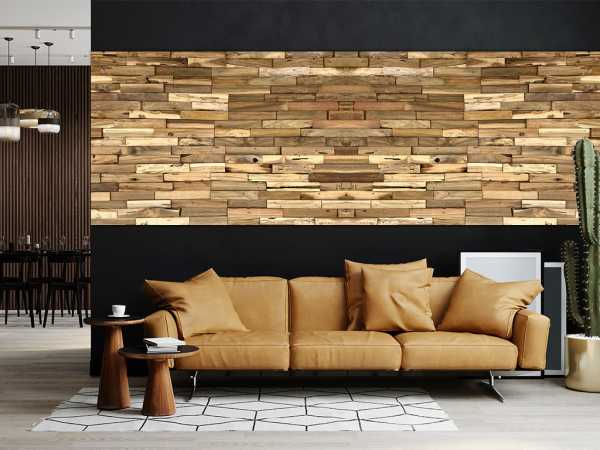 Wandverkleidung Teak Batavia