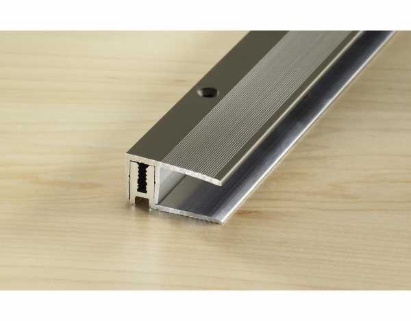 Abschlussprofil PROVARIO Aluminium eloxiert Champagne