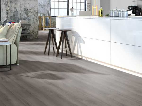 Laminat Trend Oak dark grey Landhausdiele