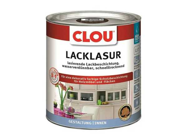 Lacklasur dunkelnussbraun