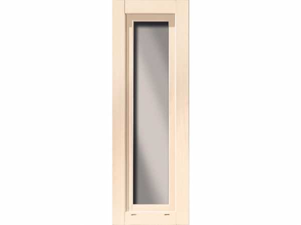 Fenster elfenbeinweiß für 38 mm Gartenhaus