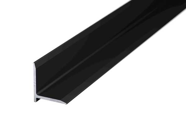 Wandanschlussprofil Prinz Aluminium schwarz