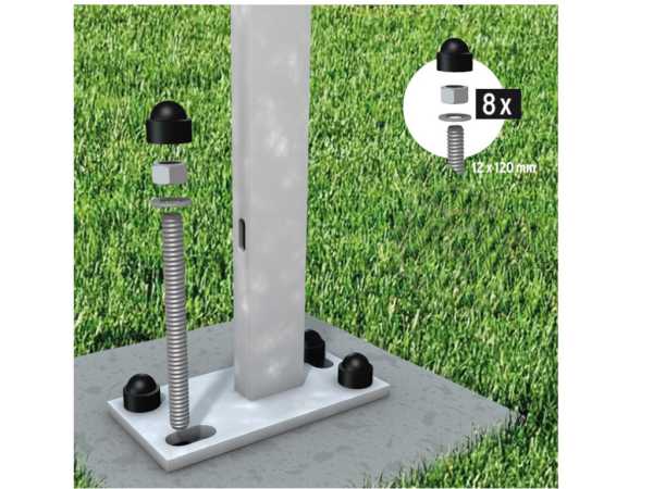 Verbundanker-Set: 8 Gewindestangen
