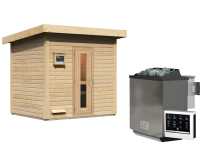 Vorschau: Saunahaus Hytti 3 SET naturbelassen Vorschau: Saunahaus Hytti 3 SET naturbelassen