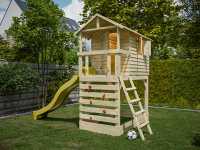 Vorschau: Stelzenhaus Luis kesseldruckimprägniert inkl. Rutsche gelb Vorschau: Stelzenhaus Luis kesseldruckimprägniert inkl. Rutsche gelb