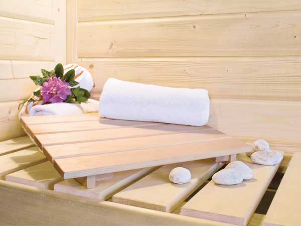 Massivholzsauna Premiumsauna 38 mm Betty