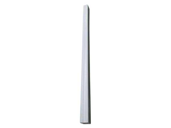 Alupfosten 85 x 85 mm 186 cm lang inkl. Pfostenabdeckleiste