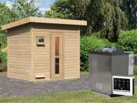 Vorschau: Saunahaus Hytti 3 SET naturbelassen Vorschau: Saunahaus Hytti 3 SET naturbelassen