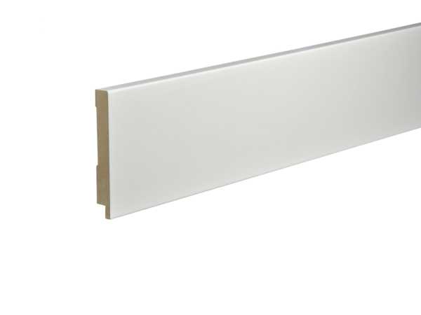 Sockelleiste Topline MDF lackiert uni weiß