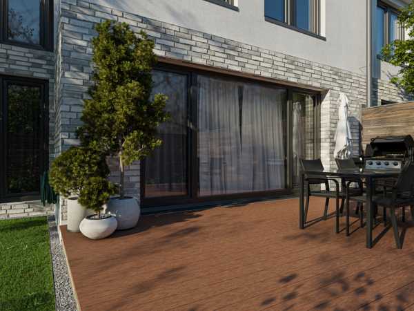 WPC-Terrassendiele Patio 23 x 145 mm Ultrashield rhk