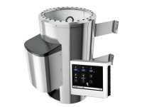 Vorschau: Sauna Massivholzsauna Katie Sparset inkl. 3,6 kW Saunaofen P&P und Steuergerät Finnisch Vorschau: Sauna Massivholzsauna Katie Sparset inkl. 3,6 kW Saunaofen P&P und Steuergerät Finnisch